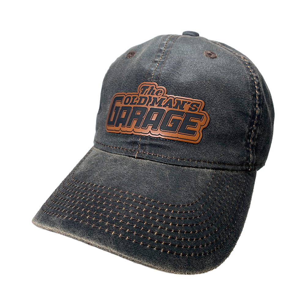 Leather Patch Dad Hat Main image